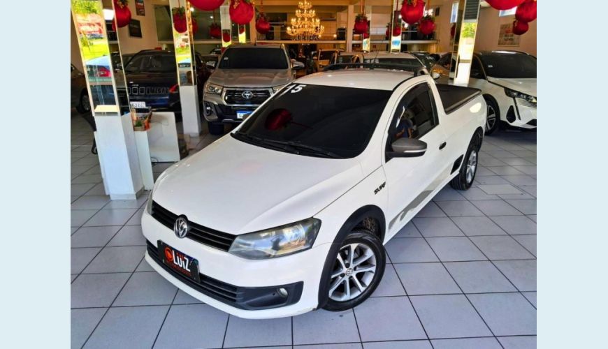 VOLKSWAGEN SAVEIRO CS TL MB - BRANCO - 2015 Foto 1 (Grande)