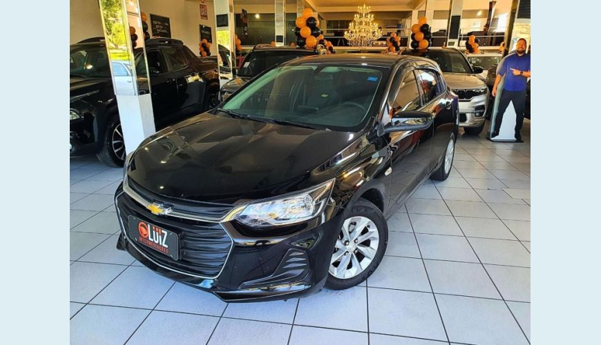 CHEVROLET ONIX 1.0 LT - PRETO - 2021 Foto 1 (Grande)