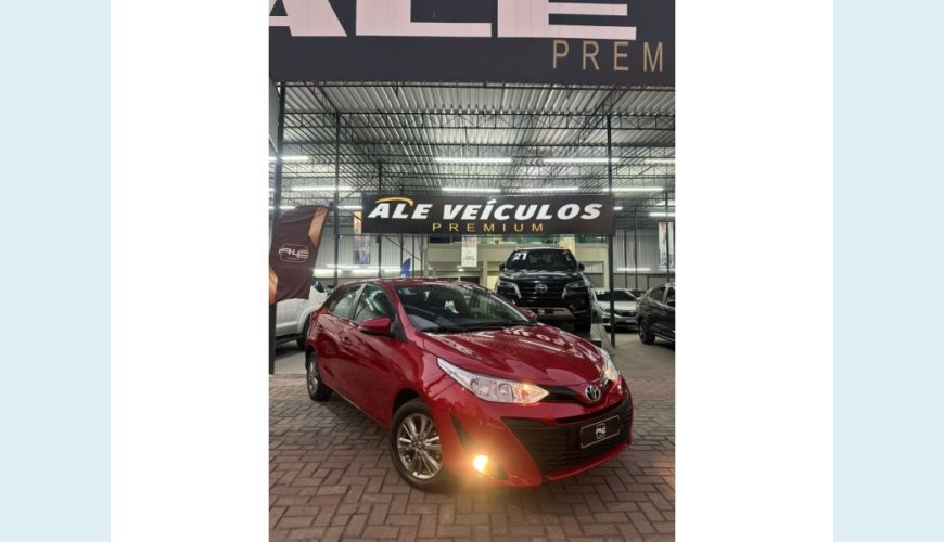 TOYOTA YARIS - VERMELHO - 2022 Foto 1 (Grande)