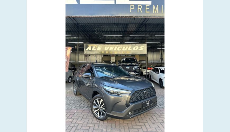 TOYOTA COROLLA CROSS - CINZA - 2023 Foto 1 (Grande)