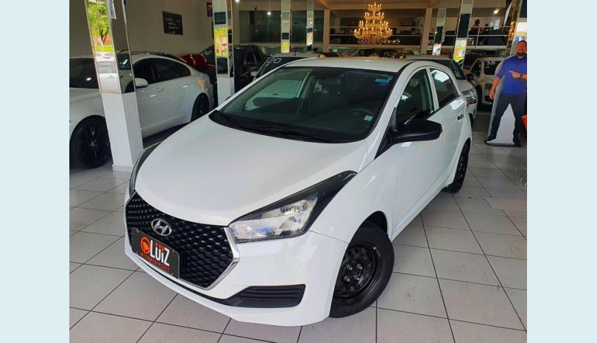 HYUNDAI HB 20 1.0M UNIQUE - BRANCO - 2019 Foto 1 (Grande)