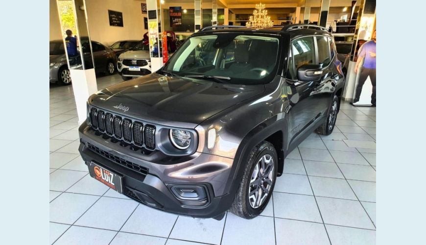 JEEP RENEGADE SPORT ALTITUDE 1.3 TB FLEX AUT. - CINZA - 2025 Foto 1 (Grande)