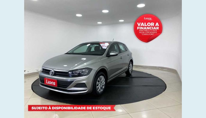 VOLKSWAGEN POLO 1.0 FLEX - PRATA - 2020 Foto 1 (Grande)