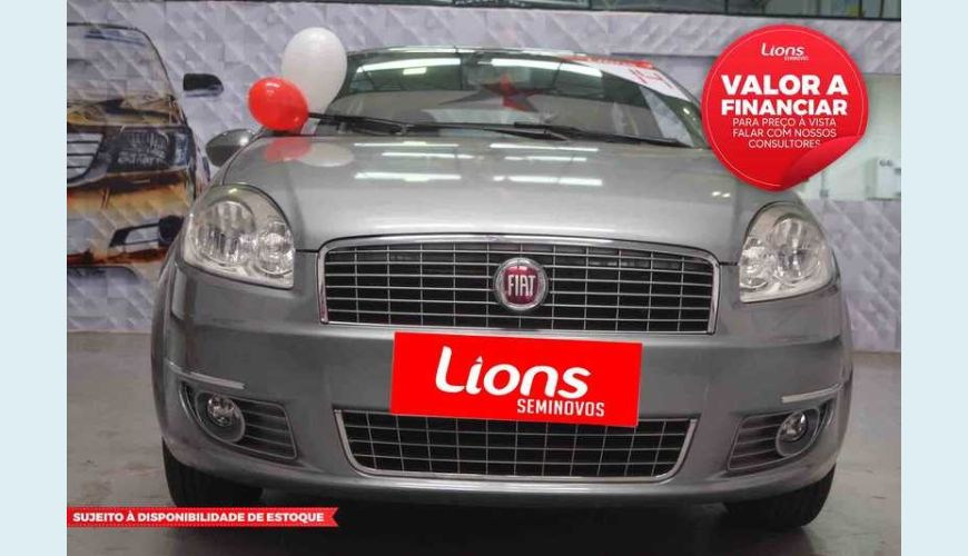 FIAT LINEA ESSENCE 1.8 16V FLEX - PRATA - 2014 Foto 1 (Grande)