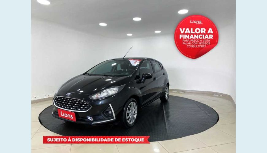 FORD NEW FIESTA HATCH NEW FIESTA SE 1.6 16V - PRETO - 2018 Foto 1 (Grande)