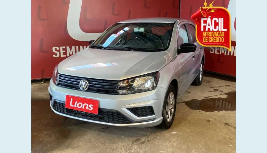 VOLKSWAGEN GOL 1.0 12V FLEX - PRATA - 2020 Foto 1 (Grande)