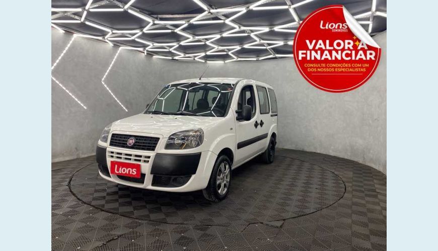 FIAT DOBLO ESSENCE 1.8 16V FLEX - BRANCO - 2020 Foto 1 (Grande)