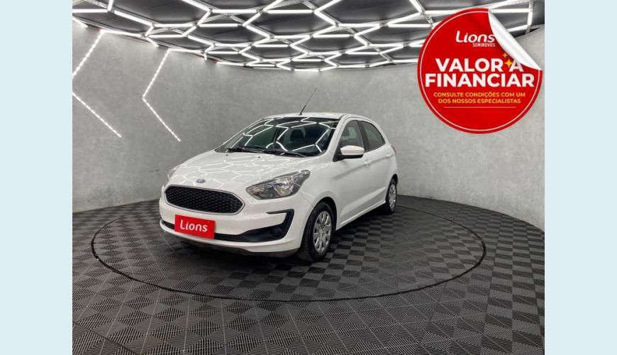 FORD KA 1.0 SE FLEX - BRANCO - 2019 Foto 1 (Grande)