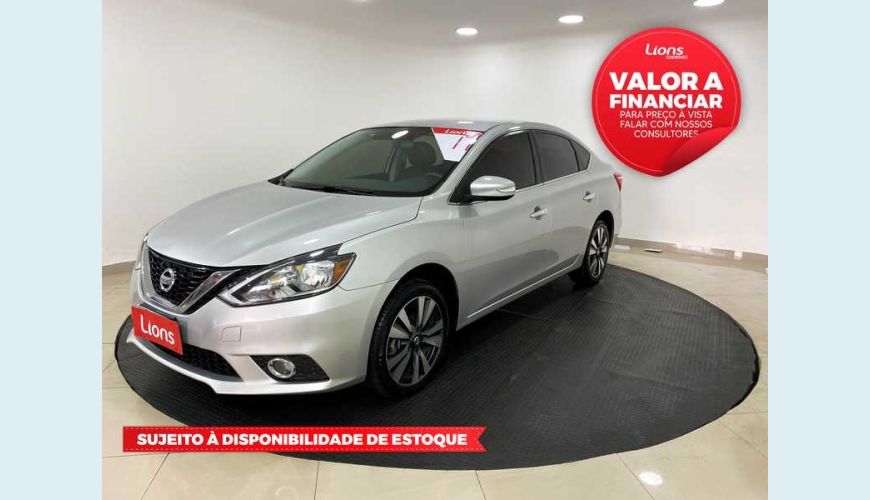 NISSAN SENTRA SV 2.0 16V CVT FLEX - PRATA - 2017 Foto 1 (Grande)