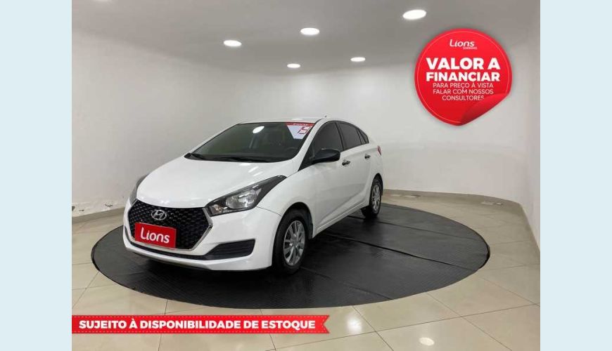 HYUNDAI HB 20S 1.0 UNIQUE FLEX - BRANCO - 2019 Foto 1 (Grande)