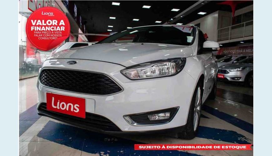 FORD FOCUS HATCH SE PLUS 2.0 POWERSHIFT - BRANCO - 2017 Foto 1 (Grande)