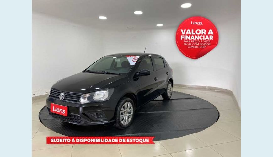 VOLKSWAGEN GOL 1.6 MSI FLEX - PRETO - 2019 Foto 1 (Grande)