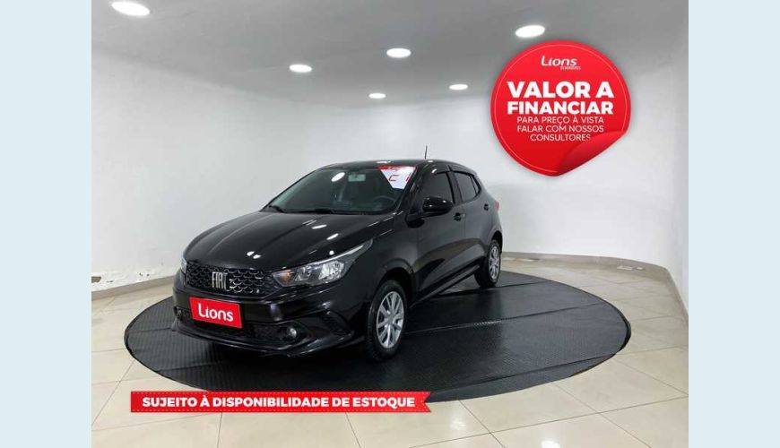 FIAT ARGO DRIVE 1.0 FLEX - PRETO - 2021 Foto 1 (Grande)