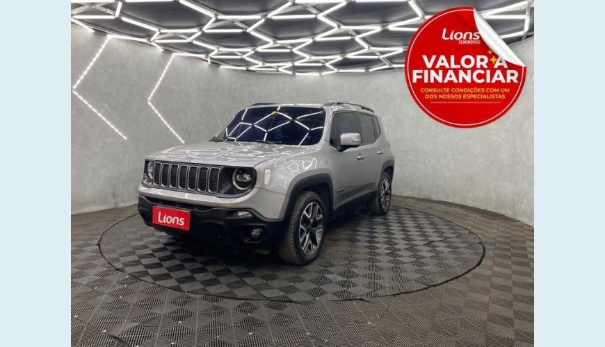 JEEP RENEGADE LONGITUDE 1.8 4X2 AUT. FLEX - CINZA - 2020 Foto 1 (Grande)