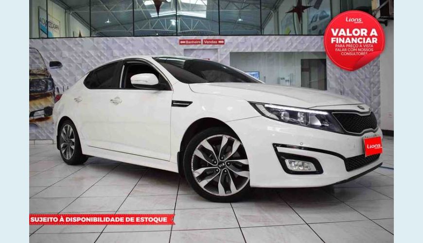KIA OPTIMA 2.0 EX AUT. Y254 - BRANCO - 2015 Foto 1 (Grande)