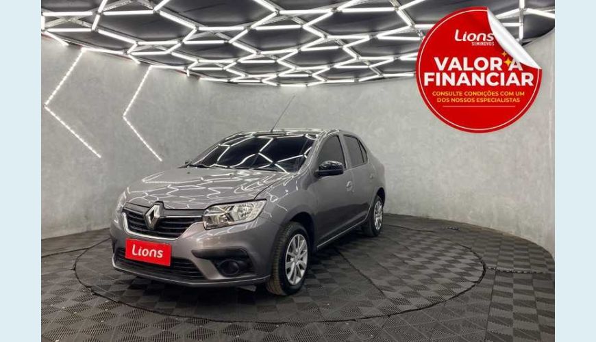 RENAULT LOGAN ZEN 1.0 12V SCE FLEX - PRATA - 2023 Foto 1 (Grande)