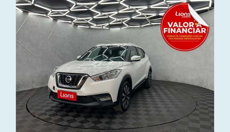 NISSAN KICKS 1.6 SV CVT FLEX - BRANCO - 2020 Foto 1 (Grande)