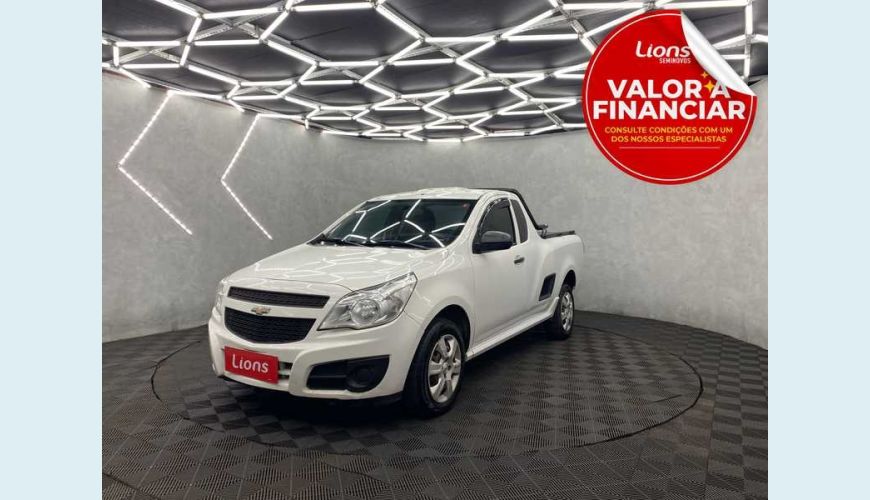 CHEVROLET MONTANA LS 1.4 FLEX - BRANCO - 2018 Foto 1 (Grande)