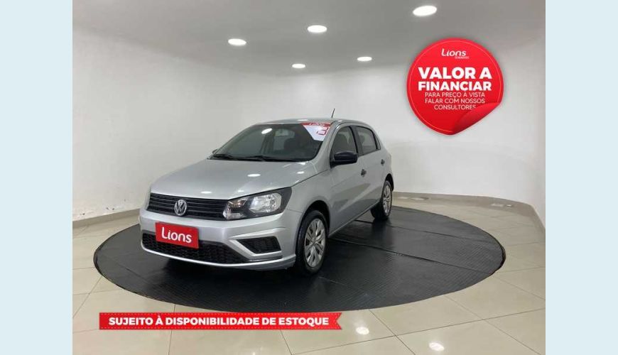 VOLKSWAGEN GOL 1.6 MSI FLEX - PRATA - 2019 Foto 1 (Grande)
