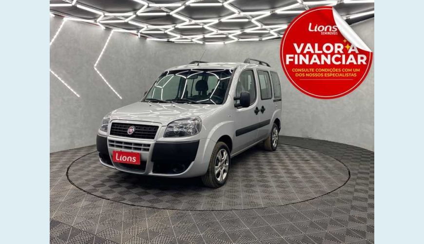 FIAT DOBLO ESSENCE 1.8 16V FLEX - PRATA - 2020 Foto 1 (Grande)