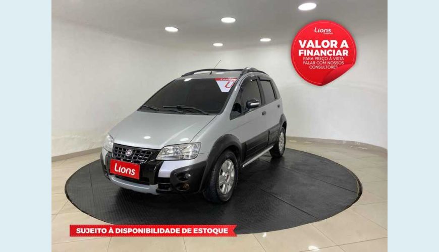 FIAT IDEA ADVENTURE 1.8 FLEX - PRATA - 2010 Foto 1 (Grande)