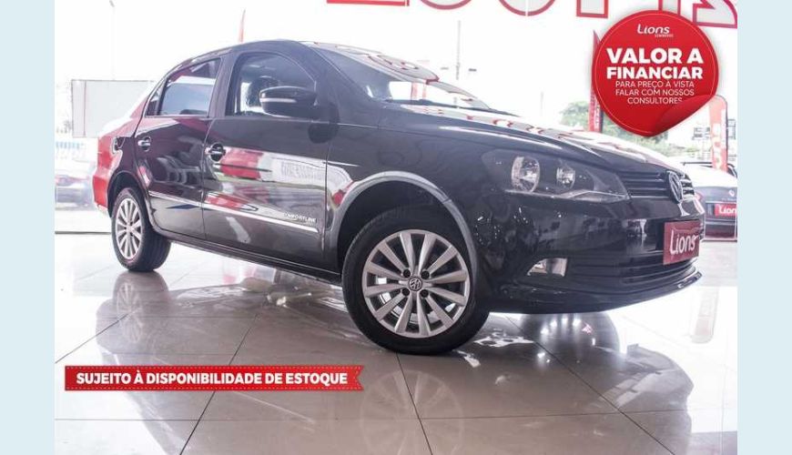VOLKSWAGEN VOYAGE 1.6 VHT COMFORTLINE FLEX - PRETO - 2016 Foto 1 (Grande)