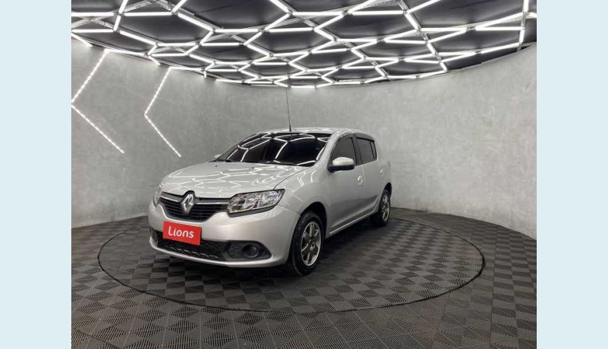 RENAULT SANDERO EXPRESSION 1.0 16V FLEX - PRATA - 2017 Foto 1 (Grande)