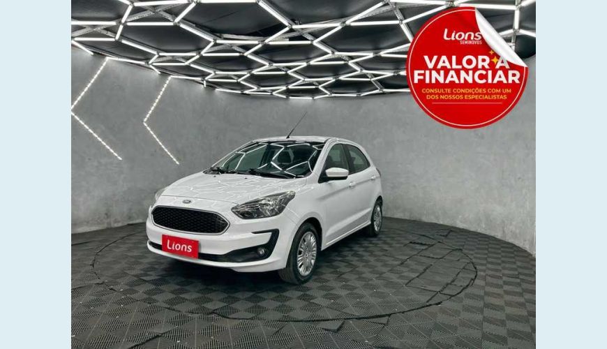 FORD KA 1.5 SE PLUS FLEX - BRANCO - 2021 Foto 1 (Grande)