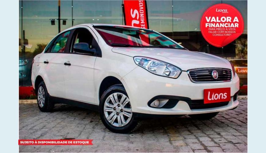 FIAT GRAND SIENA ATTRACTIVE 1.0 FLEX - BRANCO - 2018 Foto 1 (Grande)