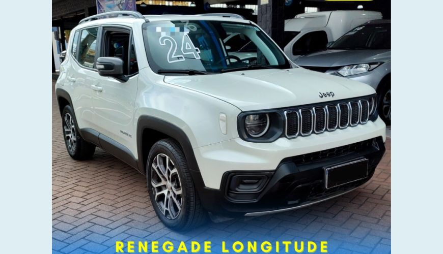 JEEP RENEGADE LONG. T270 1.3 TB 4X2 FLEX AUT. - BRANCO - 2024 Foto 1 (Grande)