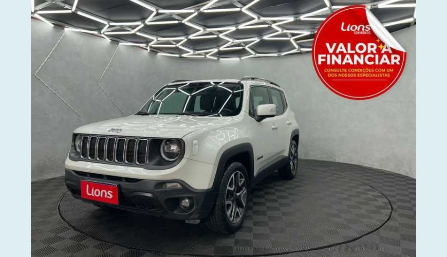 JEEP RENEGADE LONGITUDE 1.8 4X2 AUT. FLEX - BRANCO - 2021 Foto 1 (Grande)