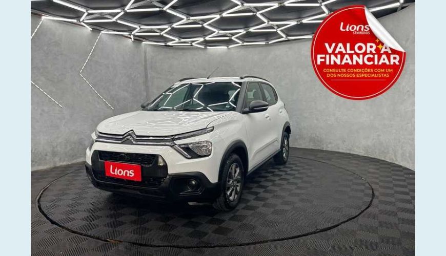 CITROËN C3 FEEL 1.0 FLEX - BRANCO - 2023 Foto 1 (Grande)