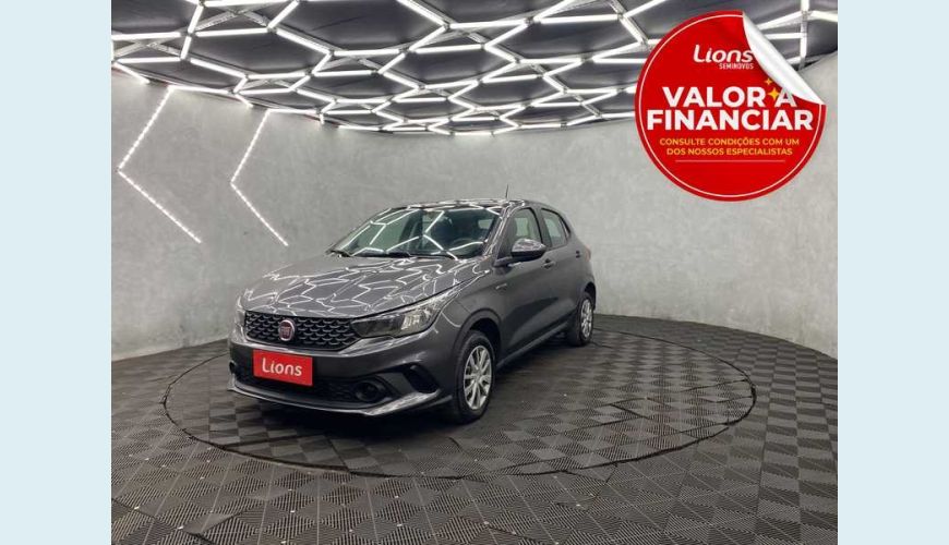 FIAT ARGO DRIVE 1.0 FIREFLY FLEX - CINZA - 2020 Foto 1 (Grande)