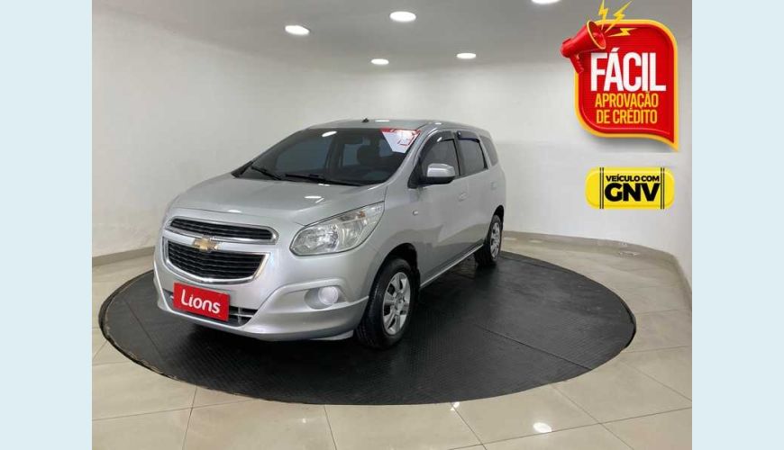 CHEVROLET SPIN LT 5S 1.8 FLEX - PRATA - 2013 Foto 1 (Grande)