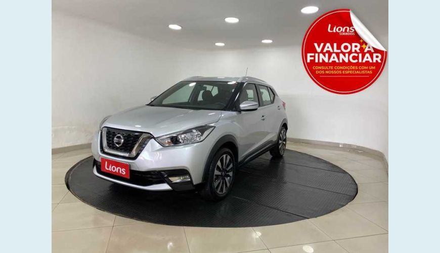 NISSAN KICKS 1.6 SV CVT FLEX - PRATA - 2020 Foto 1 (Grande)