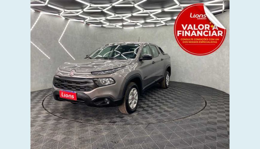 FIAT TORO ENDURANCE 1.8 AT6 FLEX AUT. - CINZA - 2021 Foto 1 (Grande)