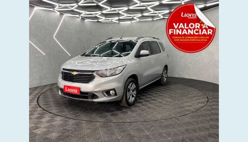 CHEVROLET SPIN PREMIER 7S 1.8 AUT. FLEX - PRATA - 2022 Foto 1 (Grande)