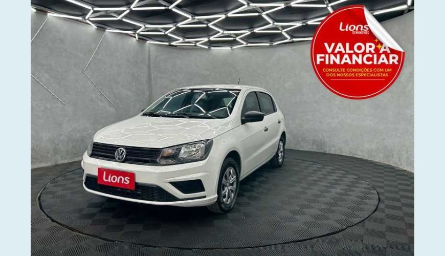 VOLKSWAGEN GOL 1.0 12V FLEX - BRANCO - 2022 Foto 1 (Grande)