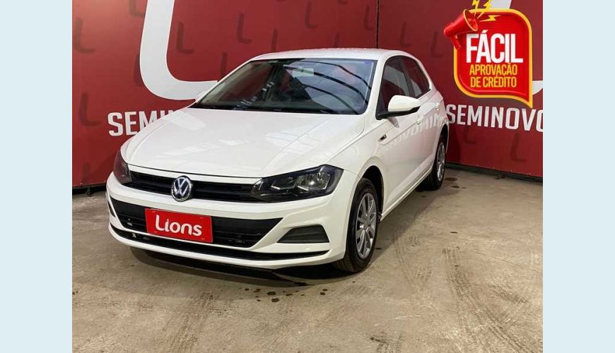 VOLKSWAGEN POLO 1.0 FLEX - BRANCO - 2018 Foto 1 (Grande)
