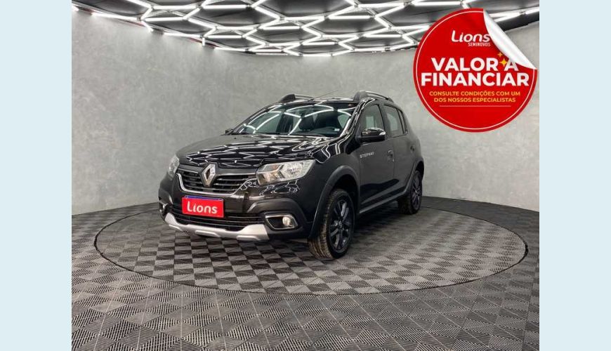 RENAULT SANDERO ZEN 1.6 16V SCE FLEX AUT. - PRETO - 2021 Foto 1 (Grande)