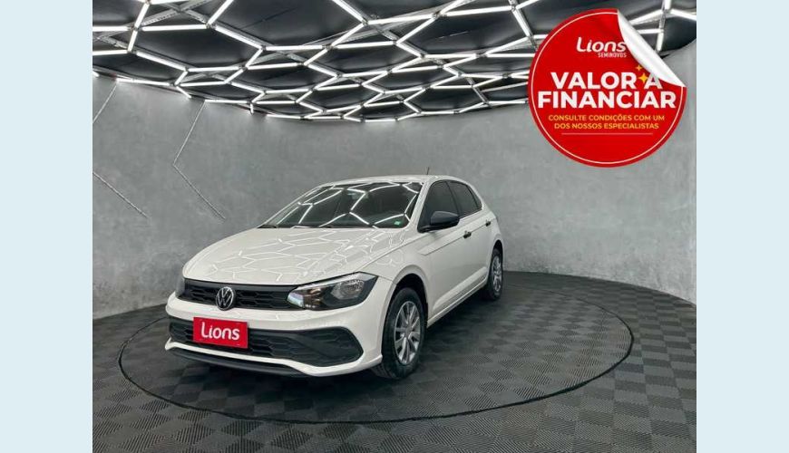 VOLKSWAGEN POLO TRACK 1.0 FLEX 12V 5P - BRANCO - 2024 Foto 1 (Grande)