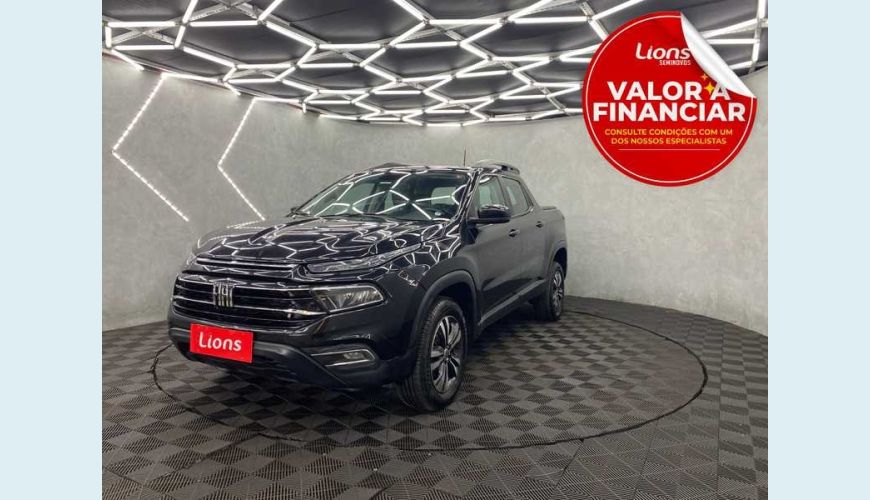 FIAT TORO FREEDOM 1.3 TURBO FLEX AUT. - PRETO - 2022 Foto 1 (Grande)
