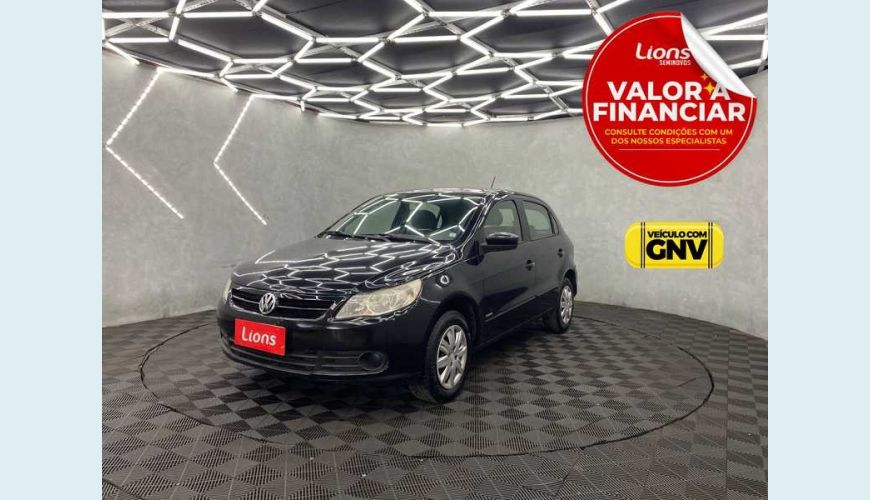 VOLKSWAGEN GOL NOVO 1.0 TEC FLEX 4P - PRETO - 2013 Foto 1 (Grande)