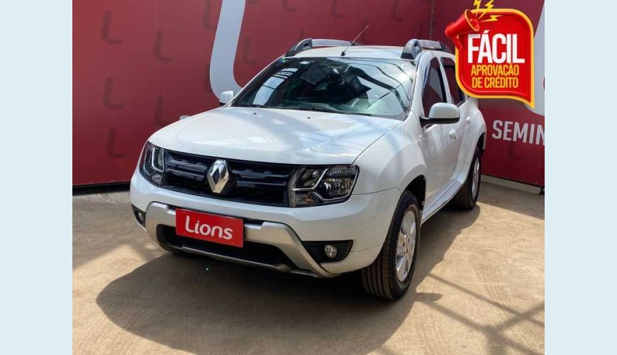 RENAULT DUSTER 2.0 16V DYNAMIQUE AUT. FLEX - BRANCO - 2016 Foto 1 (Grande)