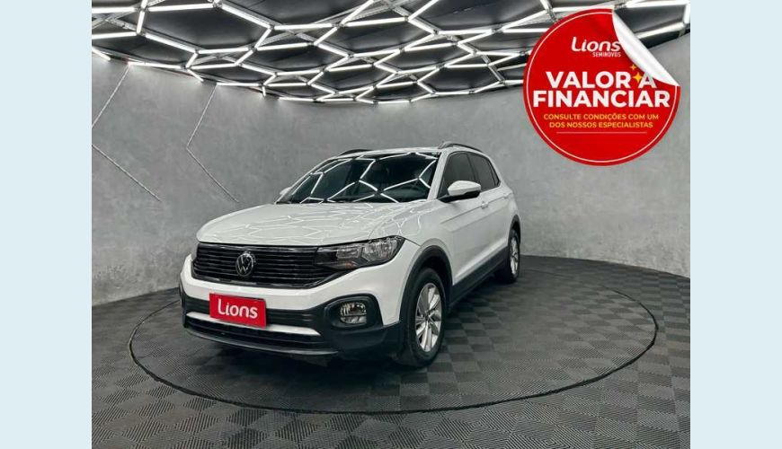 VOLKSWAGEN T-CROSS 1.0 200 TSI 12V AUT. FLEX - BRANCO - 2023 Foto 1 (Grande)