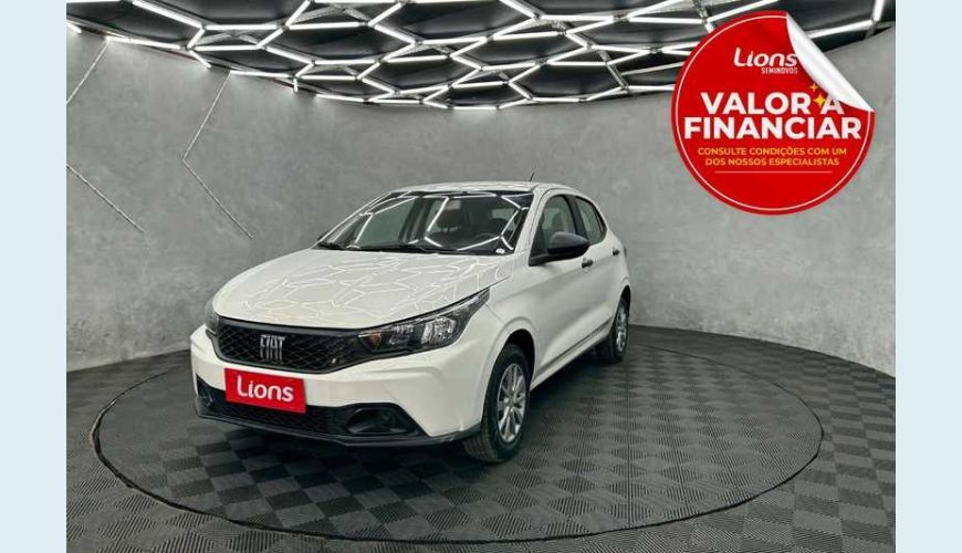 FIAT ARGO 1.0 FLEX - BRANCO - 2023 Foto 1 (Grande)
