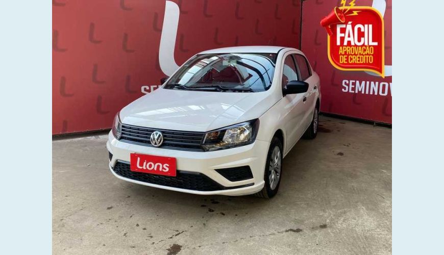 VOLKSWAGEN VOYAGE 1.6 MSI 8V FLEX - BRANCO - 2020 Foto 1 (Grande)