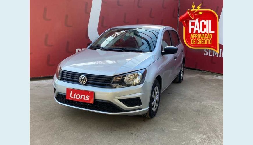 VOLKSWAGEN GOL 1.0 12V FLEX - PRATA - 2021 Foto 1 (Grande)