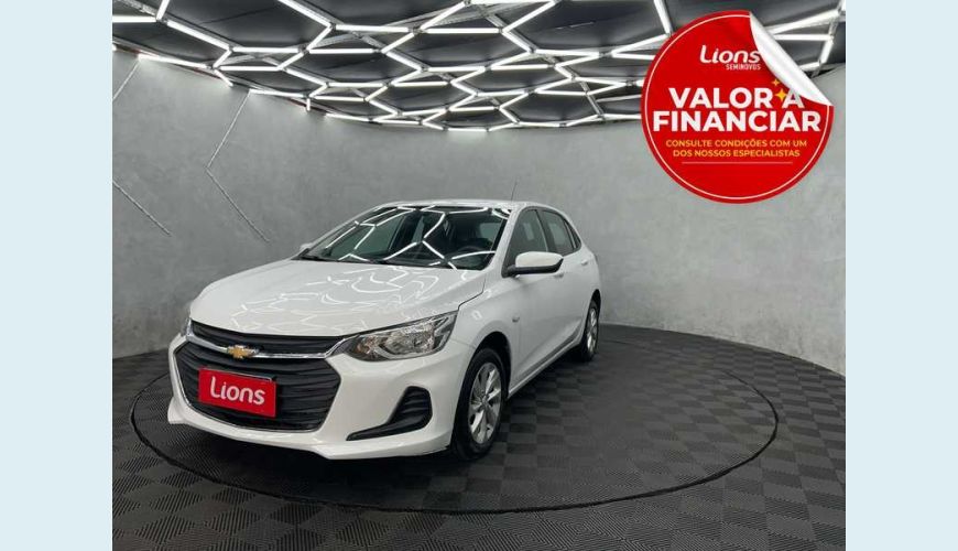 CHEVROLET ONIX LT 1.0 - BRANCO - 2023 Foto 1 (Grande)