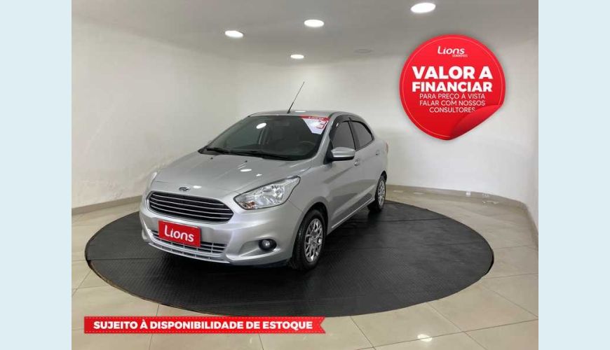FORD KA SEDAN SE 1.5 12V FLEX - PRATA - 2018 Foto 1 (Grande)